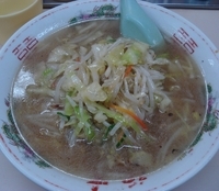 「タンメン、餃子」@ラーメン王 後楽本舗の写真