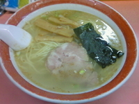 「塩ラーメン 500円」@萬味ラーメンの写真