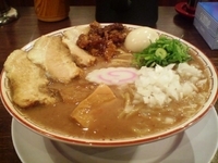 「超濃厚特製中華そば（950円・大盛サービス）」@濃厚中華そば・つけ麺 なおじの写真