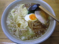 「わんたんめん（500円）」@らーめん ぺぺの写真