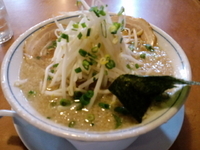 「らーめん（こってり） 600円」@ラーメン亭 吉相 物見山店の写真