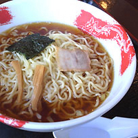 「ラーメン（中盛り）、180円」@満福亭の写真