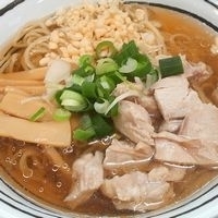 「冷たい鳥中華そば ￥700」@中華そば専門 びくやの写真