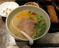 「白丸ランチセット850円+替玉150円」@博多一風堂 みなとみらい東急スクエア店の写真