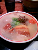 「ぼんしゃん全部入り+替え玉2回」@九州じゃんがら 表参道じゃんがら2Fの写真