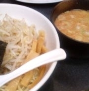 「ハッスル特製つけ麺 【700円】」@ハッスルラーメンホンマ 亀戸本店の写真