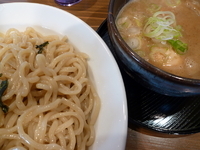 「豚骨魚介つけ麺 300g（+味玉）」@大正橋 まんてんの写真