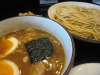 「つけ麺（大盛）+味付半熟玉子+チャーシュー（2枚）+めんま」@GOODMENの写真