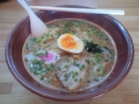 「ごまラーメン(750円)」@元祖ごまらぁ麺 宝龍の写真