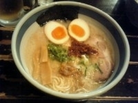 「煮玉子塩本鰹らー麺（870円）」@九段 斑鳩の写真