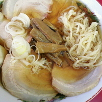 「チャーシューメン（麺硬め）¥800」@岡崎麺の写真