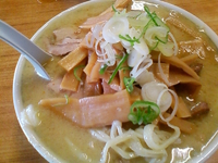 「味噌シナチクチャーシューメン（1360円）」@森田屋支店 太田店の写真