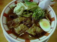 「豚なんこつそば+大盛り」@飛騨高山中華そば やまとの写真