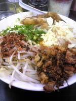 「ぎ郎汁なし（野菜増し）」@らーめん ぎょうてん屋 町田店の写真