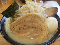 「もやしらーめん700円」@らーめん おまたの写真