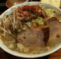 「豚麺（中華そば650円+限定100円、ニンニク抜き）」@飯田橋大勝軒の写真