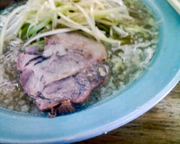 「ネギラーメン（小）650円」@ラーメン青木亭 大宮店の写真