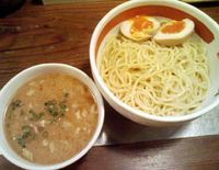 「つけ麺（しお味）大盛 + 味玉」@麺や多久味の写真