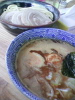 「特製つけ麺（並）」@中華蕎麦 サンジの写真