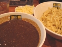 「濃菜カレーつけめん（中盛り）+とろけるチーズ」@濃菜麺 井の庄の写真