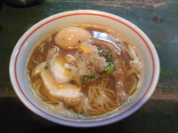 「ニボニボ味玉ラーメン（900円）」@ラァメン家 69’N’ ROLL ONEの写真
