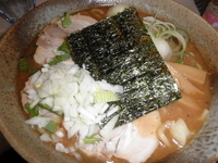 「渓らーめん+刻み玉ネギ 「750円+20円」」@食処 渓の写真