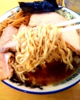 「ラーメン+大盛+あぶら+濃い口」@ケンちゃんラーメン 余目店の写真