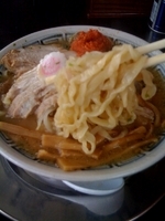 「からし味噌チャーシューラーメン」@ラーメン萬人の写真