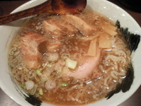 「大トロ肉めん」@らーめん 莉心の写真