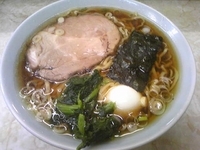 「正油 太麺」@支那そば屋 龍（Ron）の写真