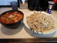 「どて辛 つけ麺」@どてちんⅢの写真