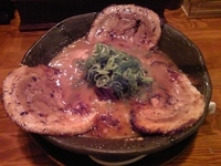 「あぶりチャーシュー和風げんこつ麺」@京都 天下ご麺の写真
