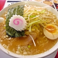 「ねぎ中華そば（大盛=サービス）」@日和田製麺所の写真