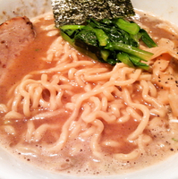 「特濃中華そば（醤油・濃度2倍・太麺）￥750 5月3、4日夜の部」@○心厨房の写真