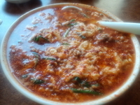 「タンタンめん\600+からしチャーハン\600」@やしおの写真