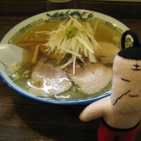 「山葵塩そば 650円」@あじ庵食堂の写真