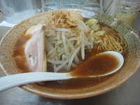「味玉覆麺（正油 四段）+メンマ（会員サービス）」@覆麺 智の写真