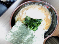 「らーめん」@横浜家系 侍 渋谷店の写真