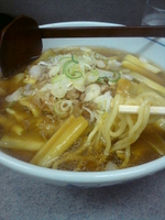 「和風カレーラーメン800円」@やじろべえの写真