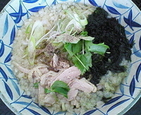 「鳥中華 700円」@イケ麺の写真