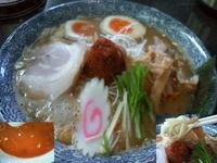 「辛味中華そば 780円 +大盛 100円 +味玉 100円」@縁者の写真