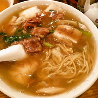 「牛腩湯麺 690円」@仙香園の写真