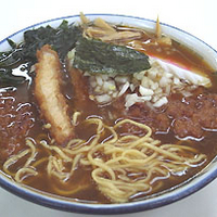 「かつラーメン並、1000円」@ラーメンのデパート 宮城の写真