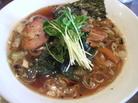 「屋久鯖と焼きうるめ干しの支那そば 細麺」@らあめん創房えじそんの写真