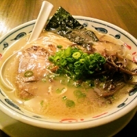 「一心とんこつラーメン ホタテ塩味」@とんこつらーめん 一心の写真