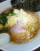 「正油ラーメン600円+大盛り150円=750円」@らーめん山下の写真