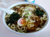 「中華そば 500円」@丸長中華店の写真