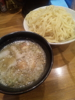 「豚にんにく塩つけめん 大盛」@つけめん桜坂の写真