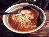 「醤そば+味玉（680円+100円）」@麺場 浜虎 横浜店の写真