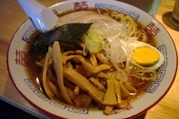 「らーめん 大盛り メンマトッピング 650円」@麺や のかぜの写真